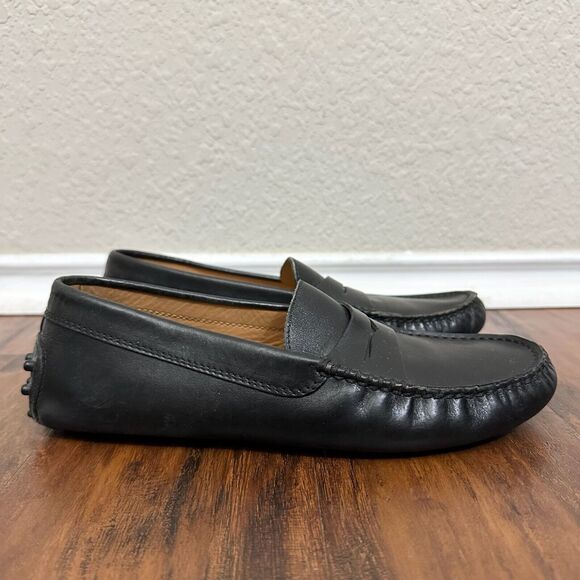 Tod's Shoes - TOD'S Gommino Driving Loafers Black Leather Moccasin Slip On
6 US